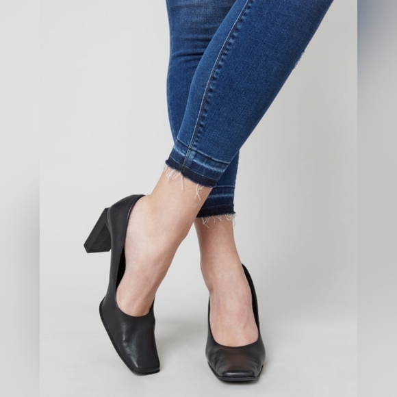 Distressed Ankle Skinny Jeans, Medium Wash $128 - Picture 8 of 15